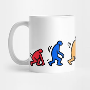 80s evolution by Tai's Tees Mug